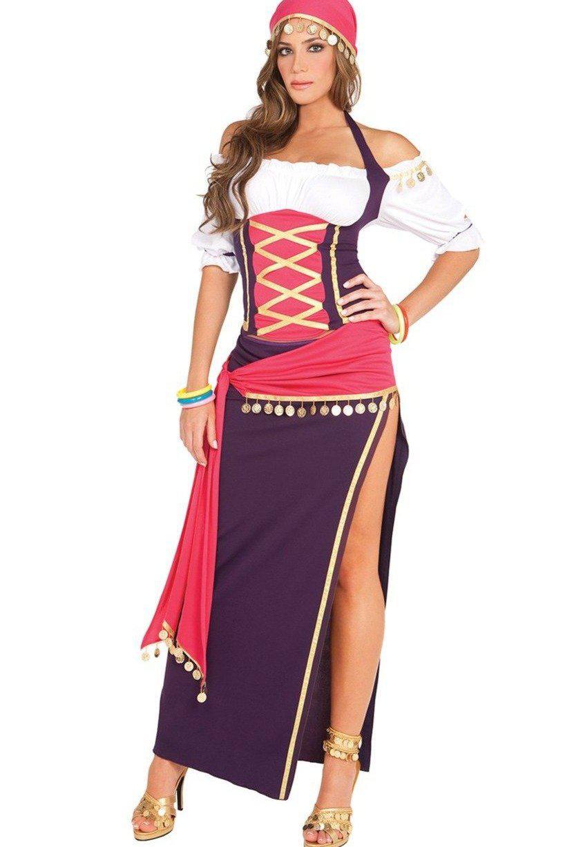 Exquisite Gypsy Maiden Halloween Costume for Enchanting Looks