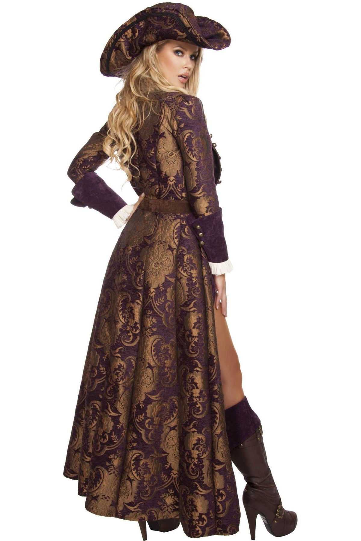 Roma Luxury Pirate Diva Costume with Studded Details