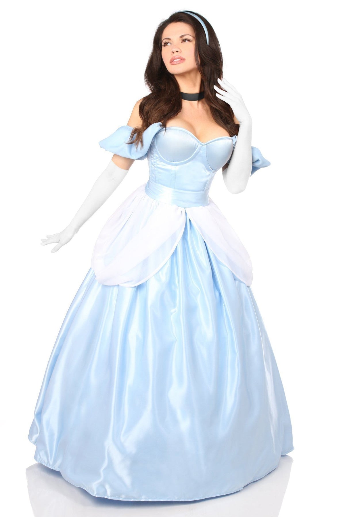 Top Quality Six Piece Fairytale Princess Style Corset Costume Set