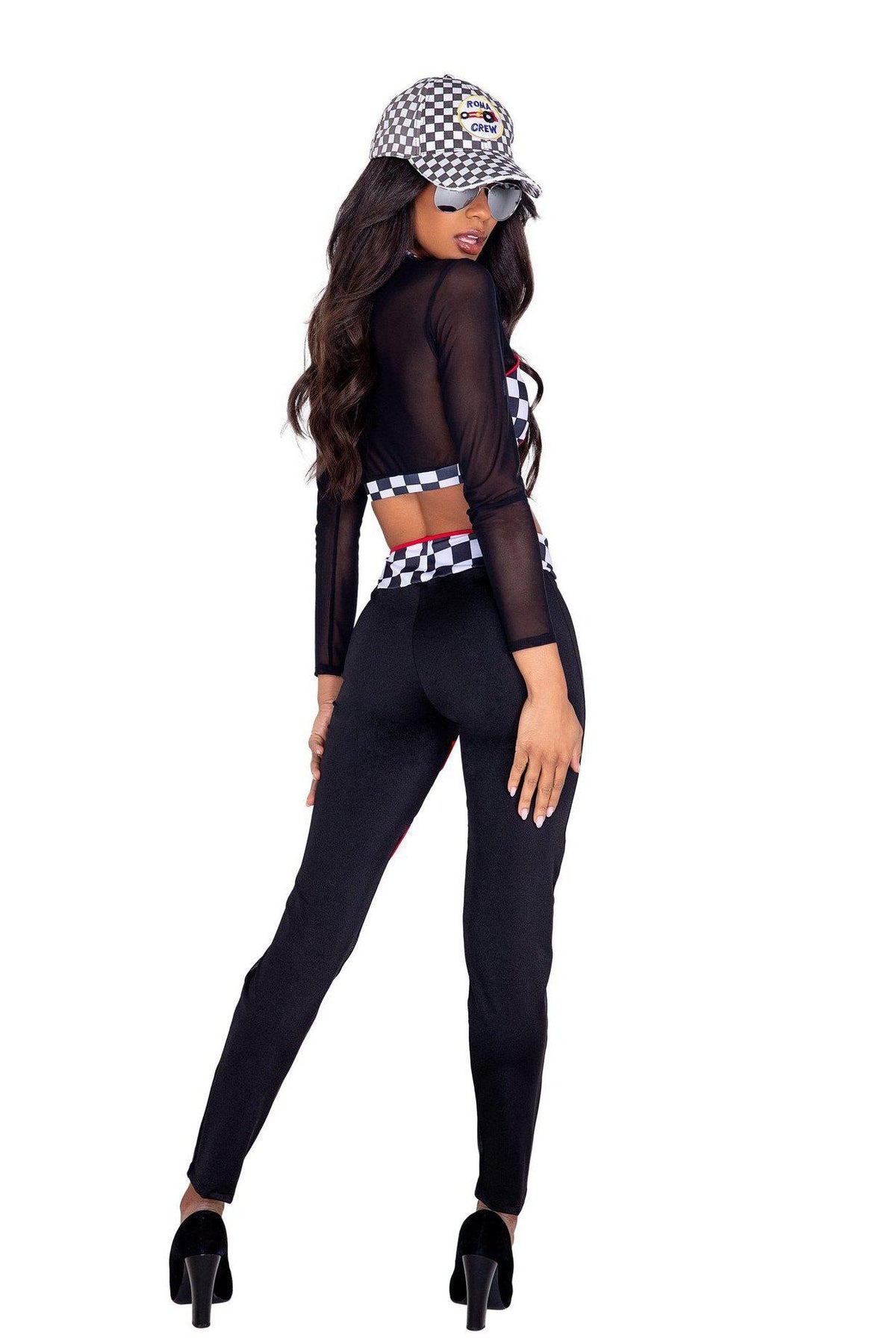 Alluring Two - Piece Sexy Race Car Driver Costume by Roma