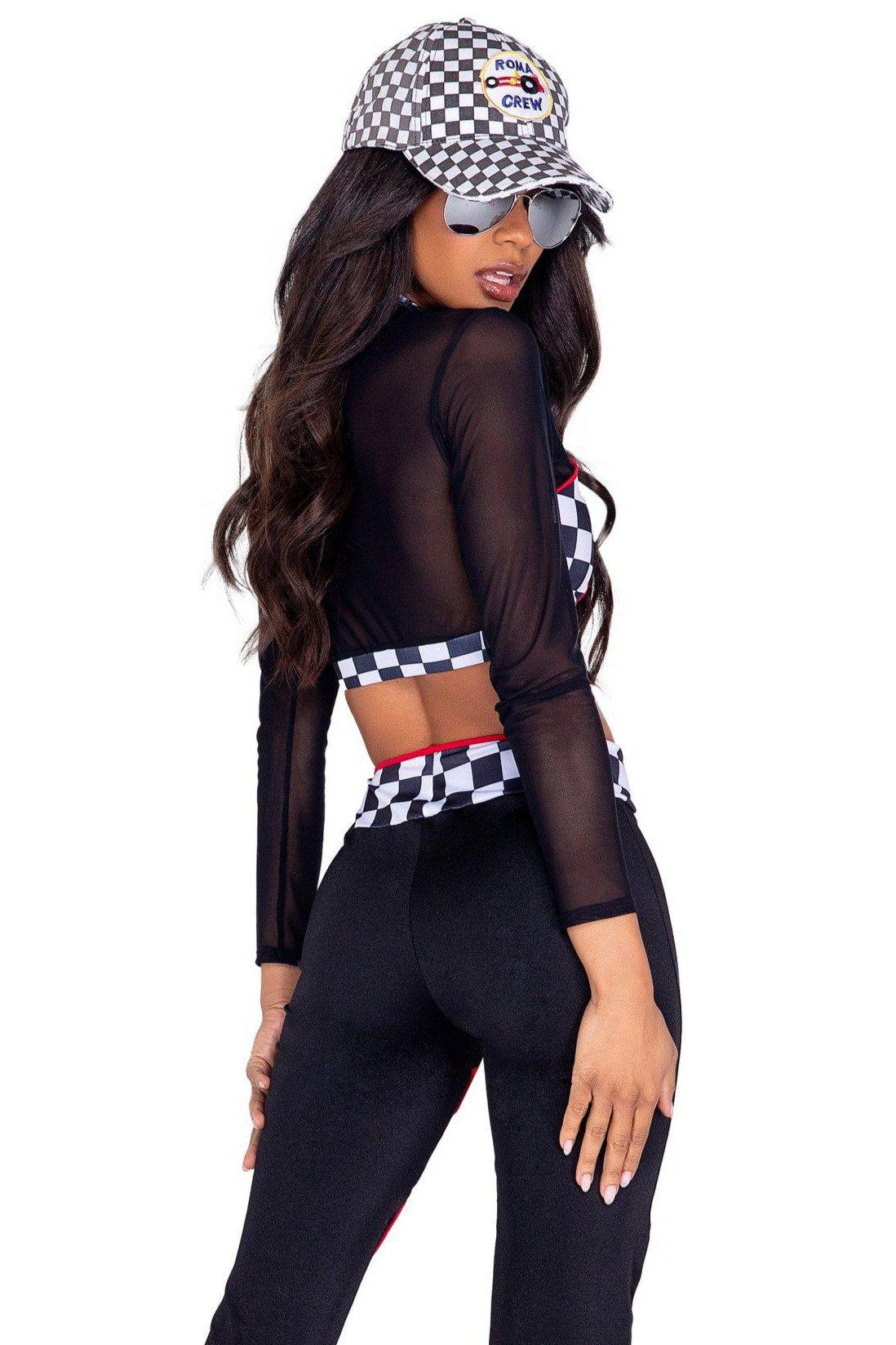 Alluring Two - Piece Sexy Race Car Driver Costume by Roma