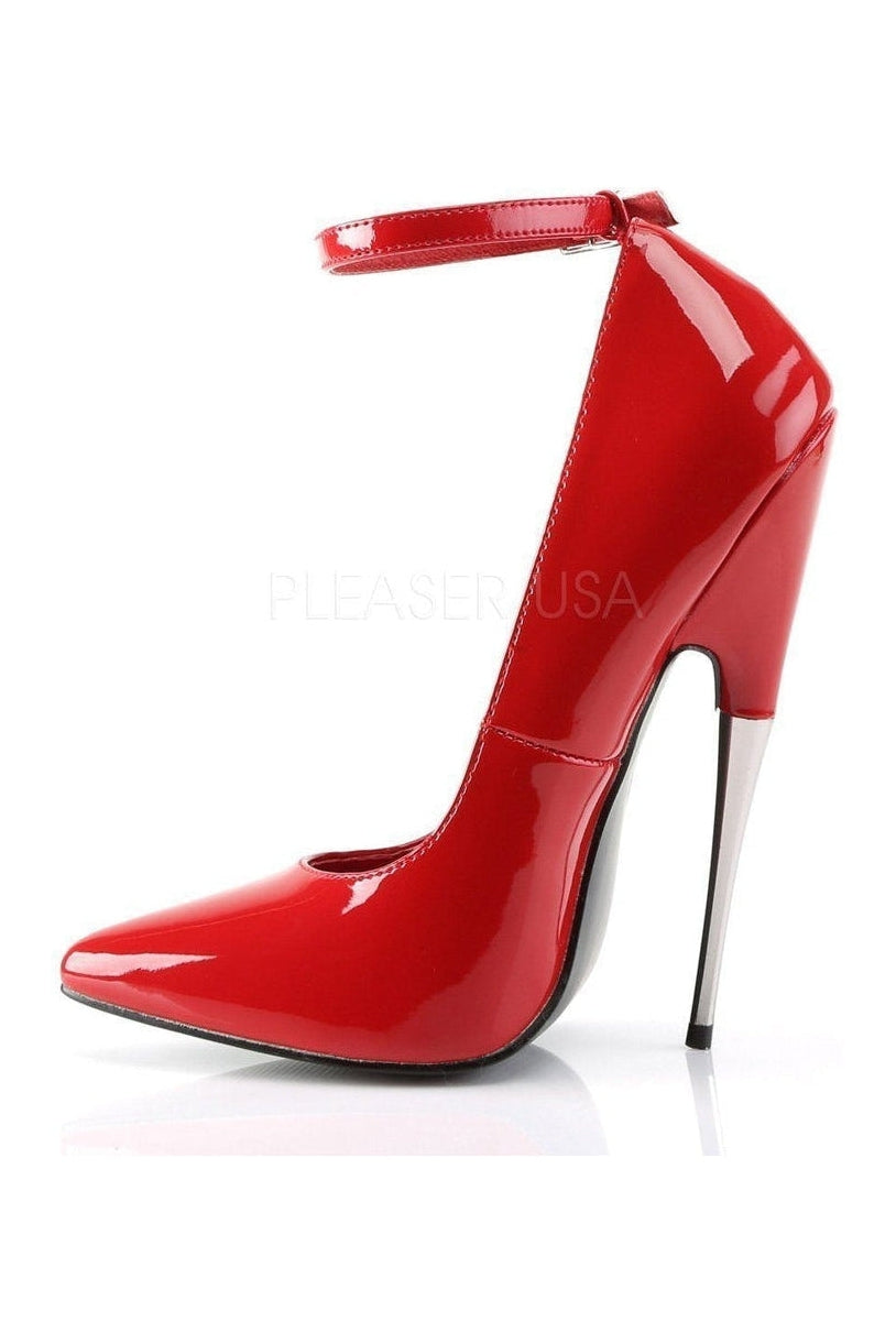 Red Patent Leather SCREAM-12 Women's High Heel Pump Shoes