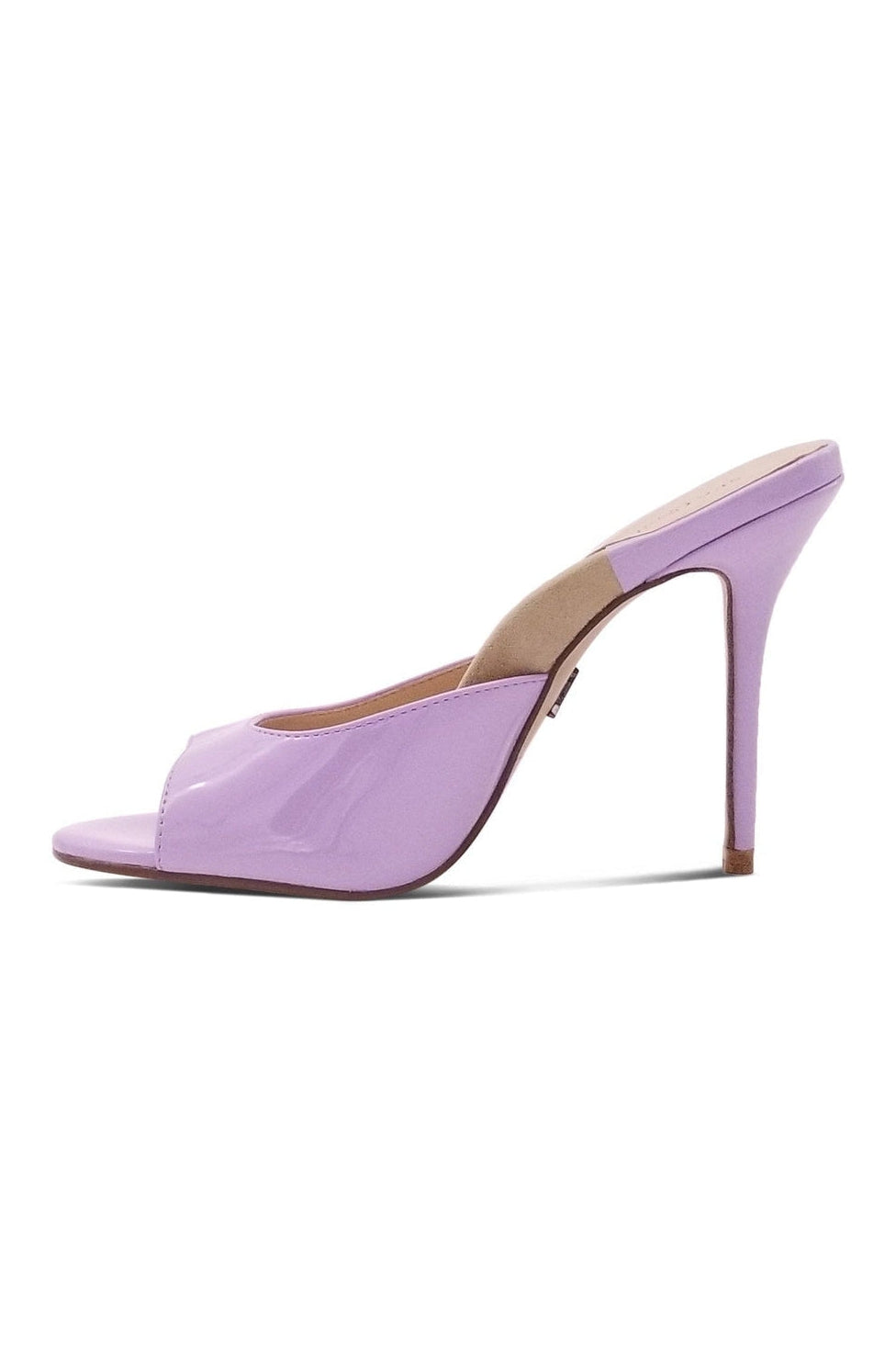 Sexy Micro Stiletto Open-Toe Slide Mule for Women