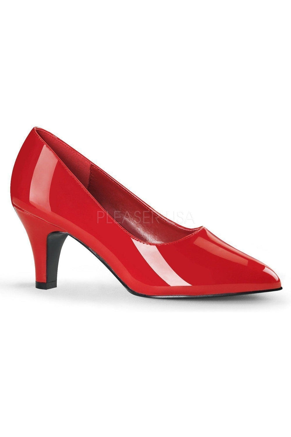 Stylish Red Patent DIVINE - 420 Classic Pump