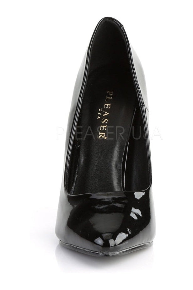 SEDUCE-420 Classic Black Patent Leather Pumps for Women