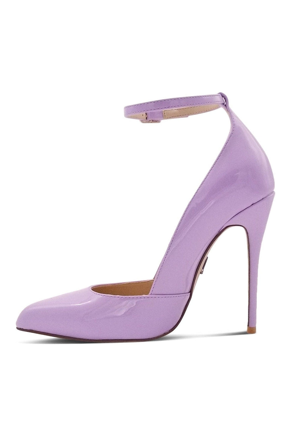 Alluring A-Line Ankle Strap Stiletto Pumps with 4.75-Inch Heel
