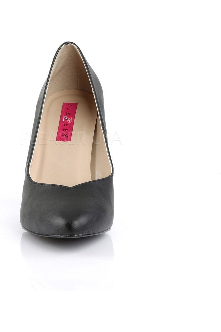 Stylish Black Faux Leather DREAM - 420 Pointed Toe Pumps for Fashion - Forward Individuals