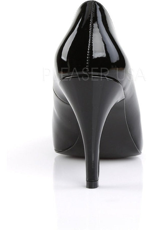 Stylish Black Patent DREAM - 420 Pointed Toe Pumps with 4 - inch Heel
