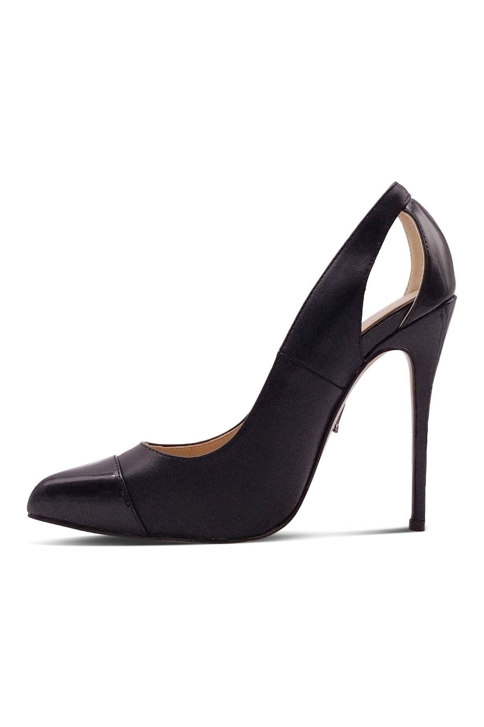 Stylish Cut-Out Designed Pointed Toe Spectator Women's Pumps