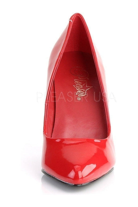 Red Patent Vanity Style Classic Women's Pumps - 420 Model