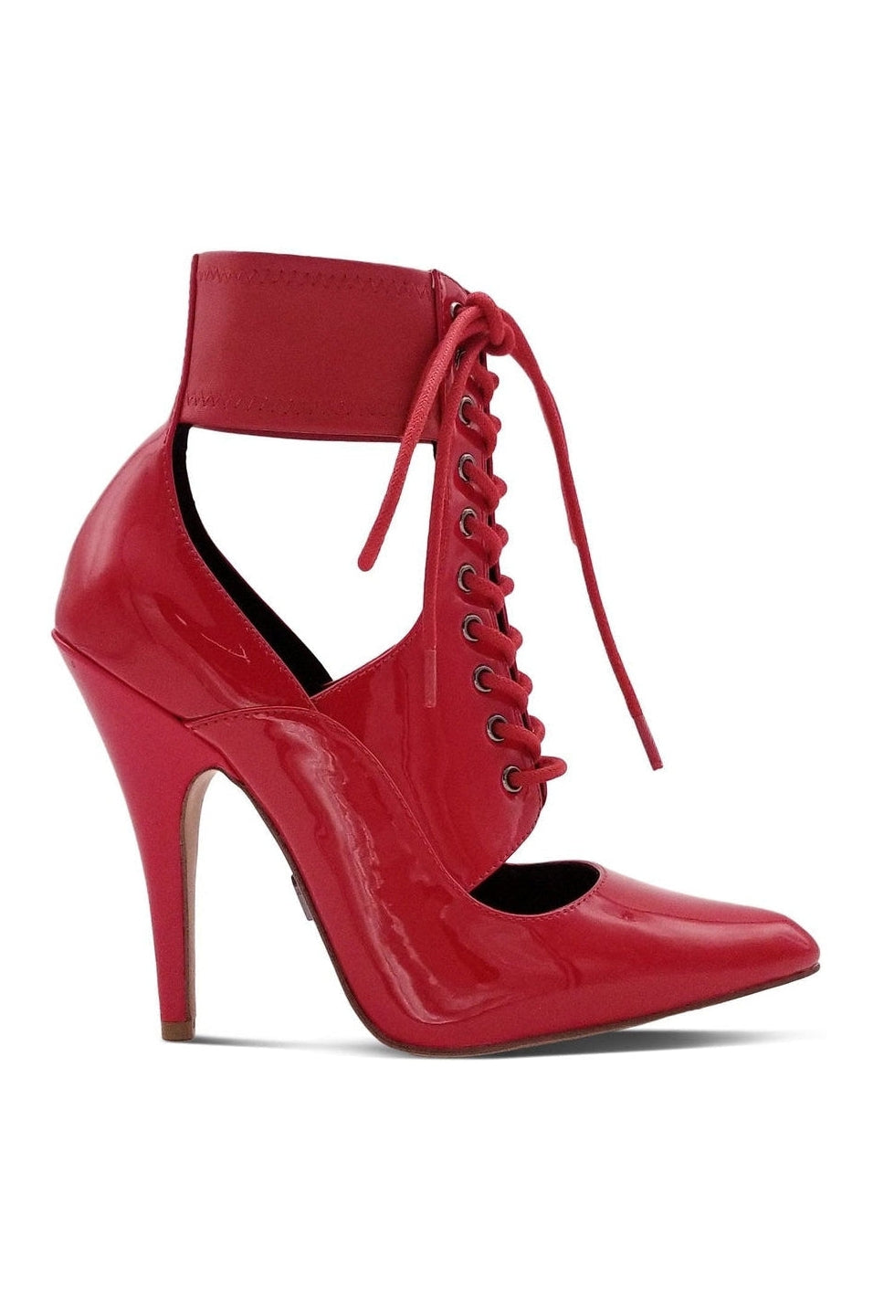Stretch Ankle Cuff Lace - Up Ankle Booties for Enhanced Style