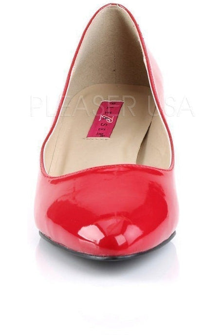 Red Patent FAB - 420 Classic Pumps with 2 - inch Block Heel