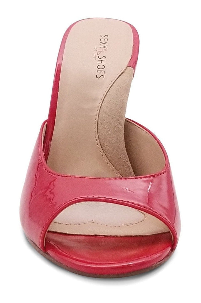 Sexy Micro Stiletto Mule Women's Slide Sandals