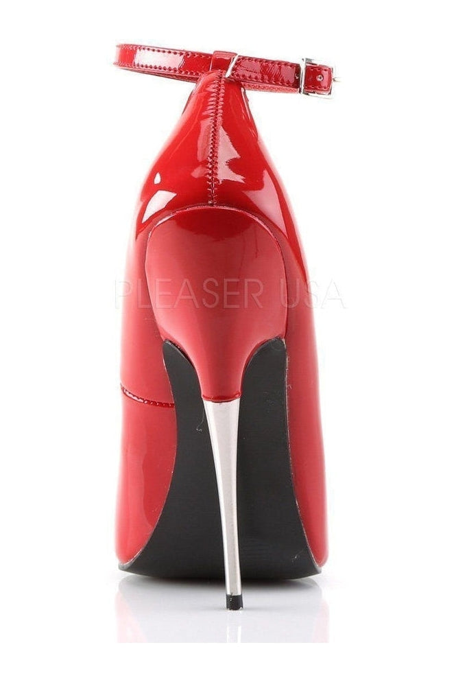 Red Patent Leather SCREAM-12 Women's High Heel Pump Shoes