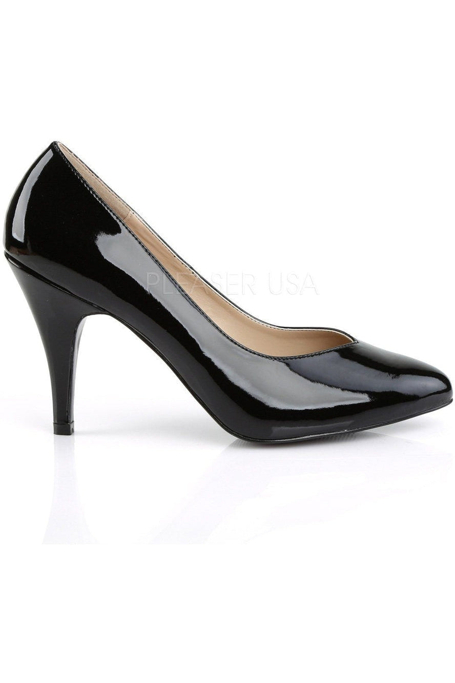 Stylish Black Patent DREAM - 420 Pointed Toe Pumps with 4 - inch Heel