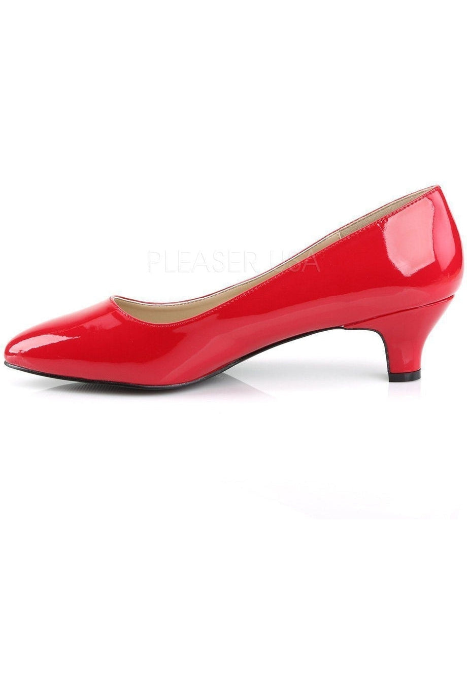 Red Patent FAB - 420 Classic Pumps with 2 - inch Block Heel