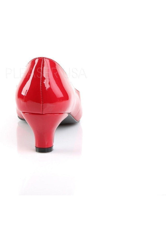Red Patent FAB - 420 Classic Pumps with 2 - inch Block Heel