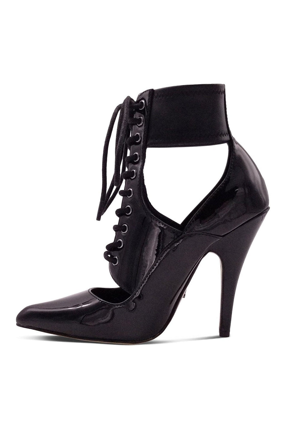 Stretch Ankle Cuff Lace - Up Ankle Booties for Enhanced Style