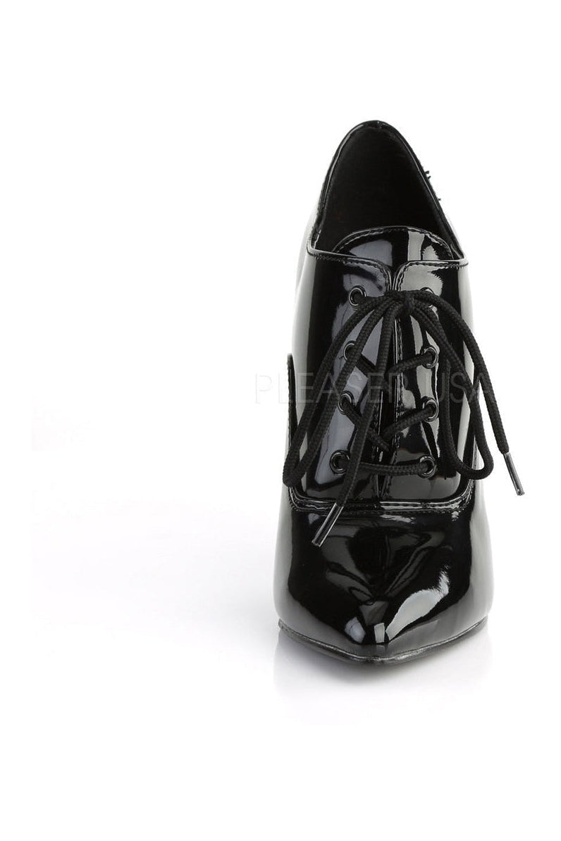 Black Patent SEDUCE - 460 Oxford Lace - Up Pump with 5 - inch Heel