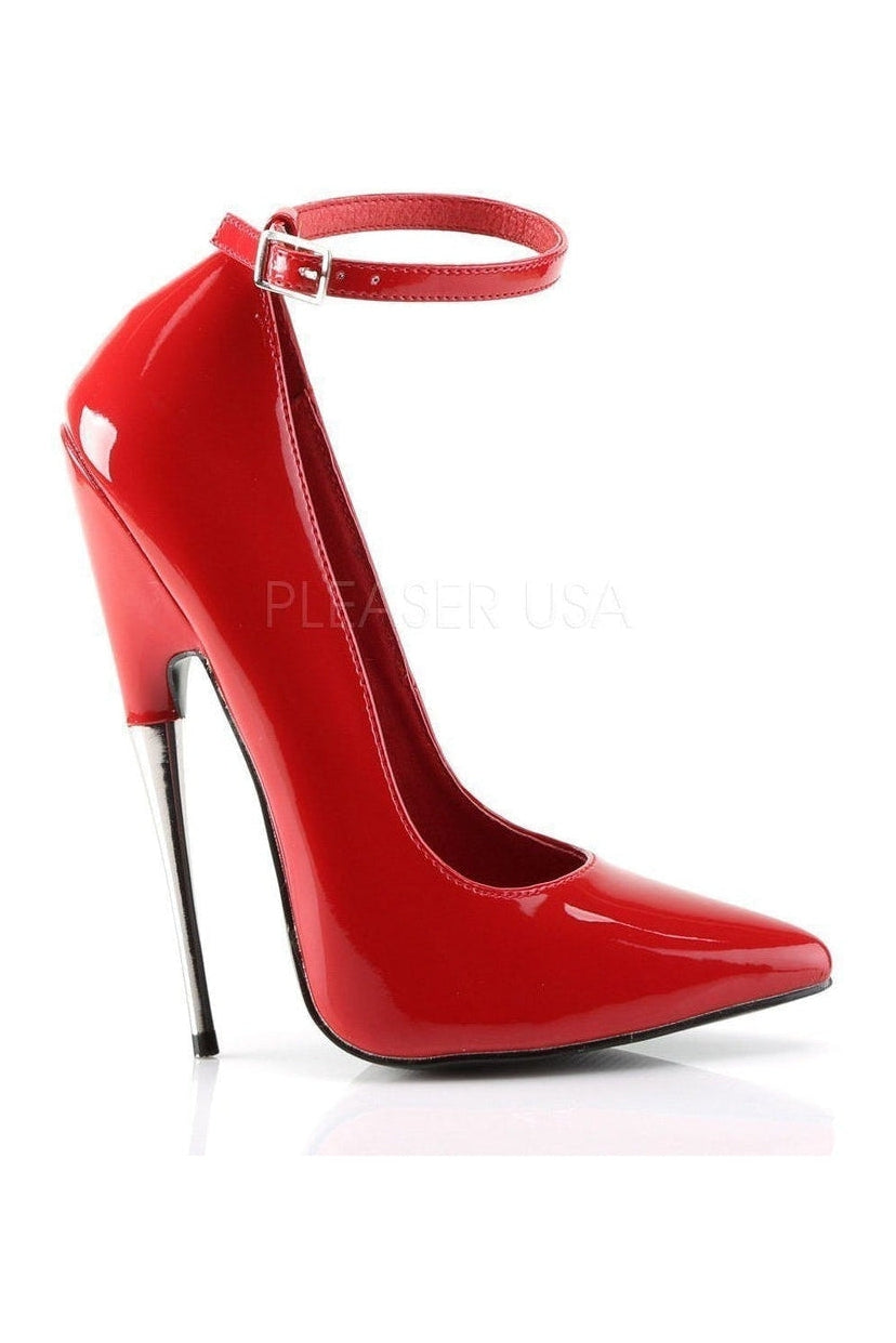 Red Patent Leather SCREAM-12 Women's High Heel Pump Shoes