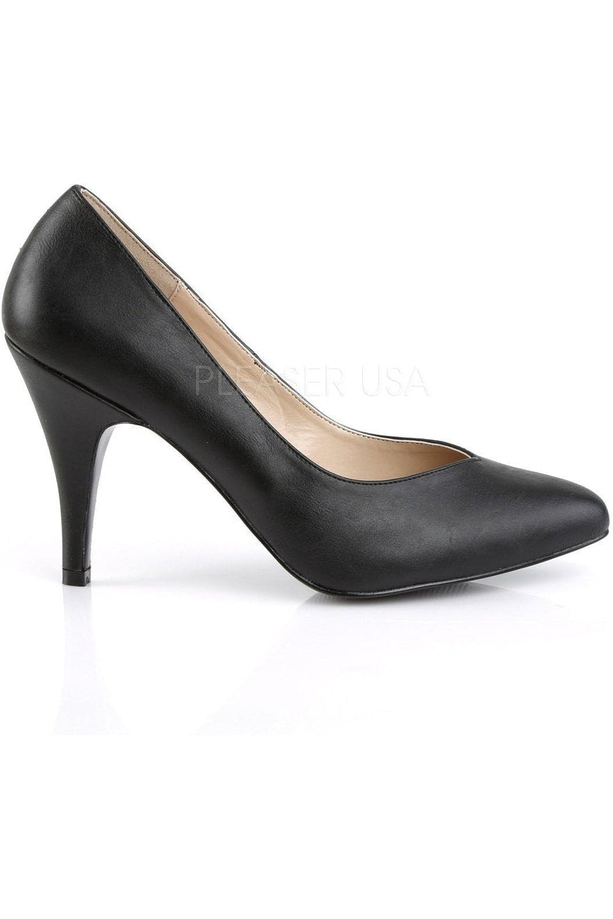 Stylish Black Faux Leather DREAM - 420 Pointed Toe Pumps for Fashion - Forward Individuals