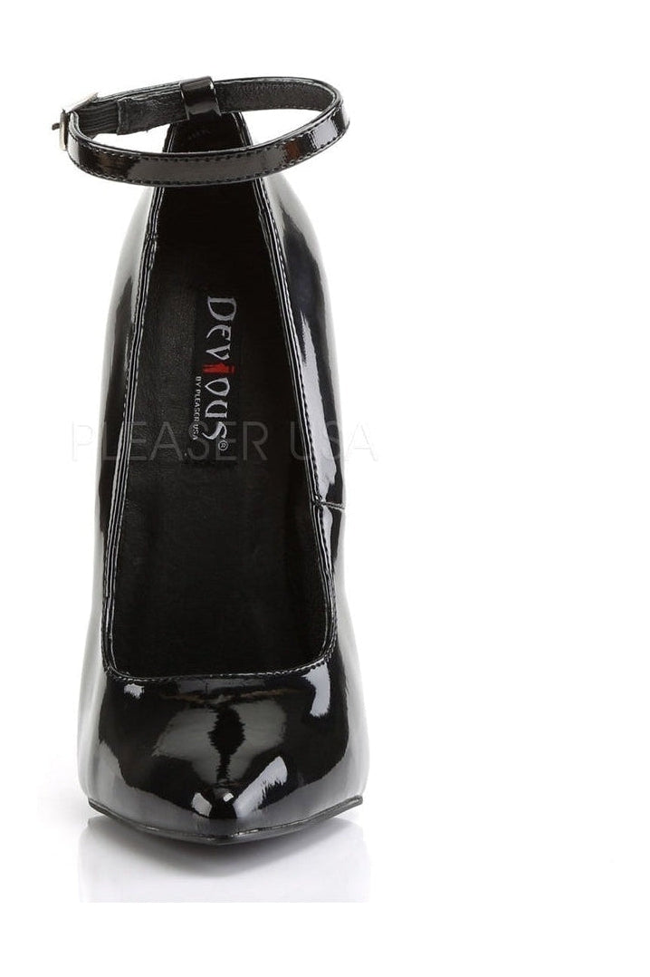 Black Patent Leather SCREAM-12 High Heel Pump Shoes