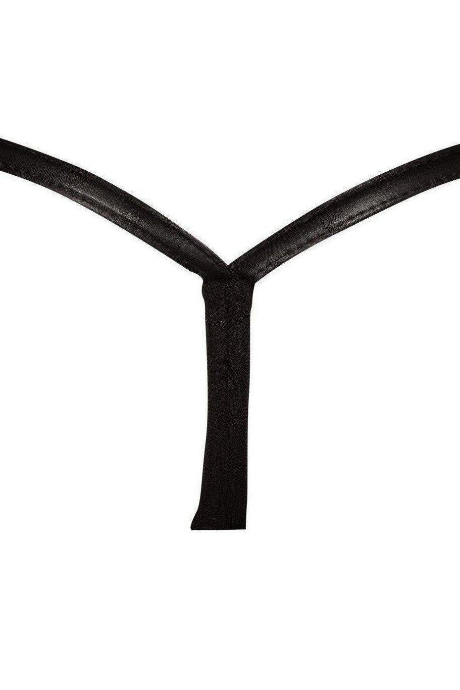 European Handmade Tulle Panty with Push - up Effect and Two - side Opening