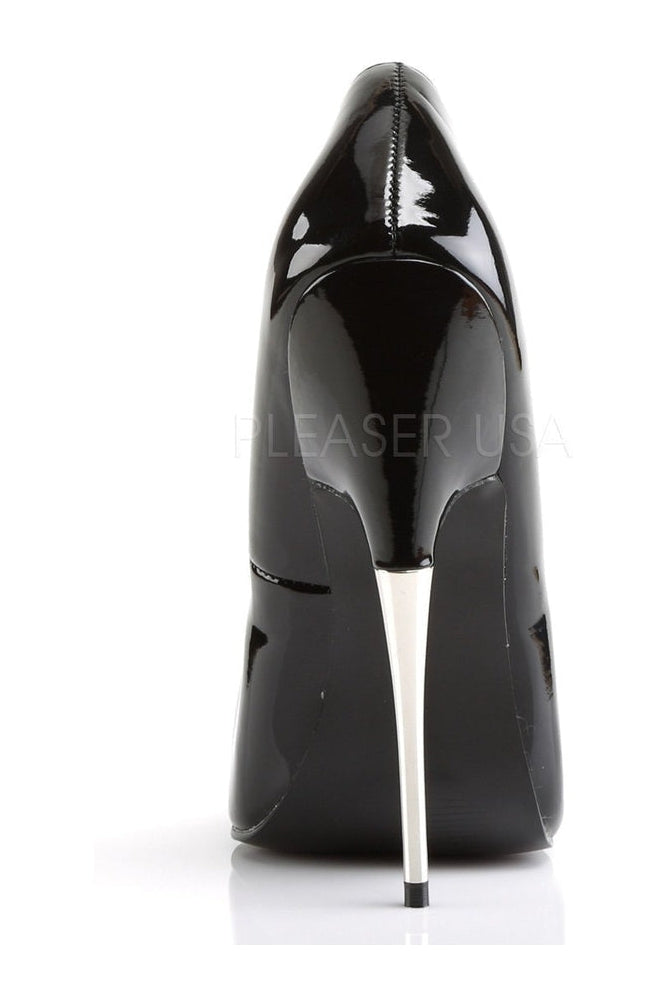 Stylish Black Patent SCREAM - 01 Spike Heel Pumps