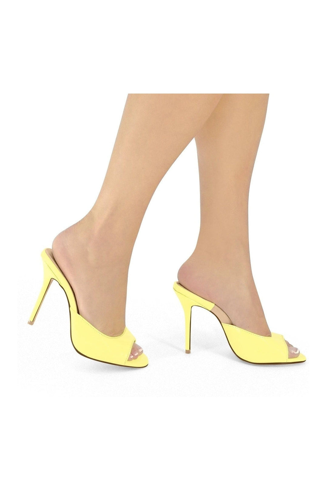 Sexy Micro Stiletto Mule Women's High Heel Slide Sandals