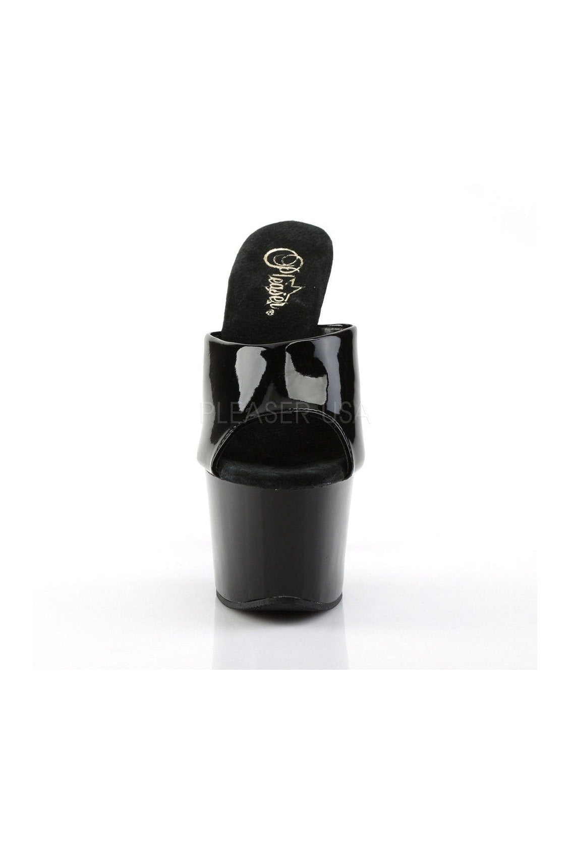 Black Patent Leather SKY - 301 Women's Platform Sandals for Fashionable Wear