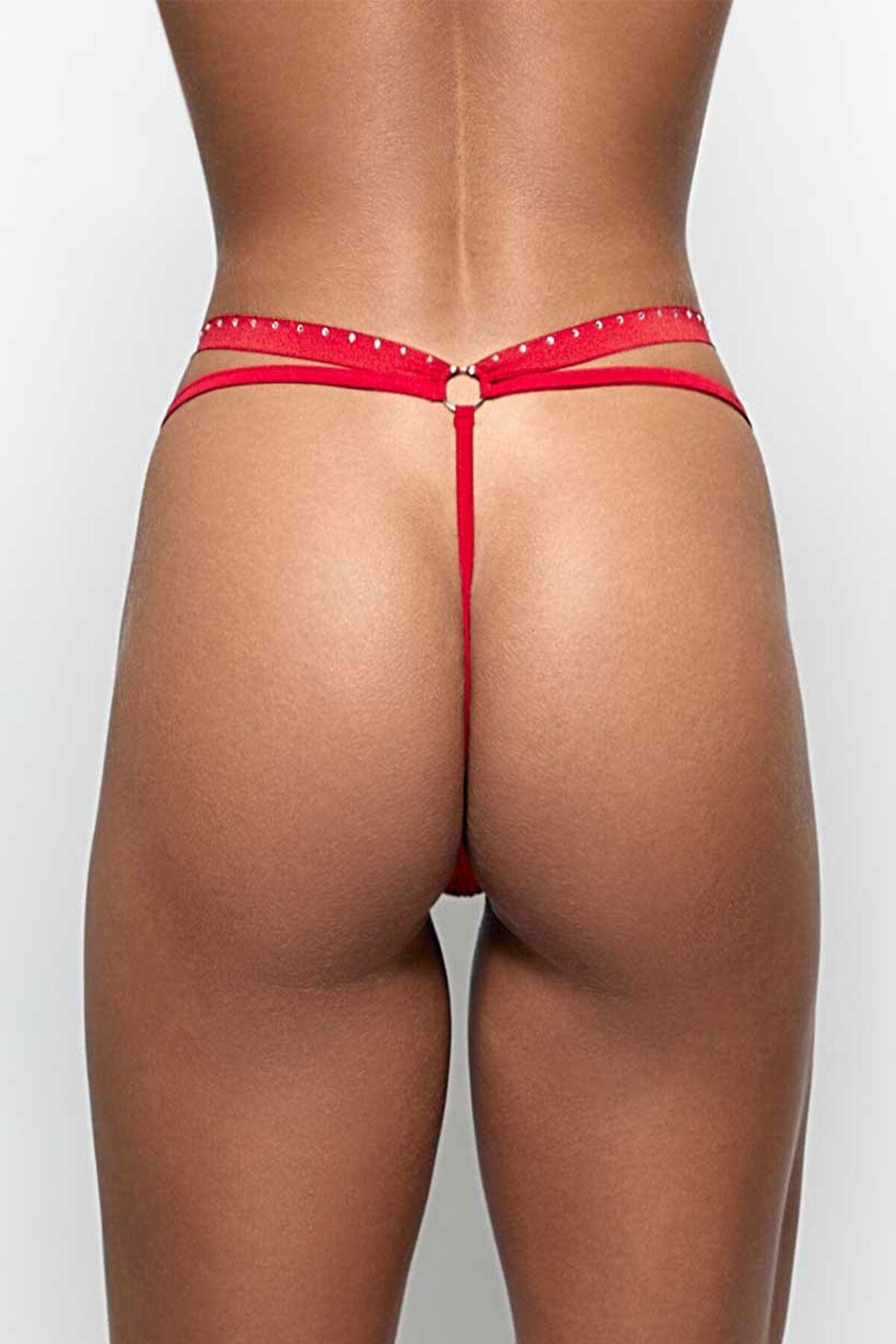 Red Texas Lycra Thong - A Stylish Underwear Option