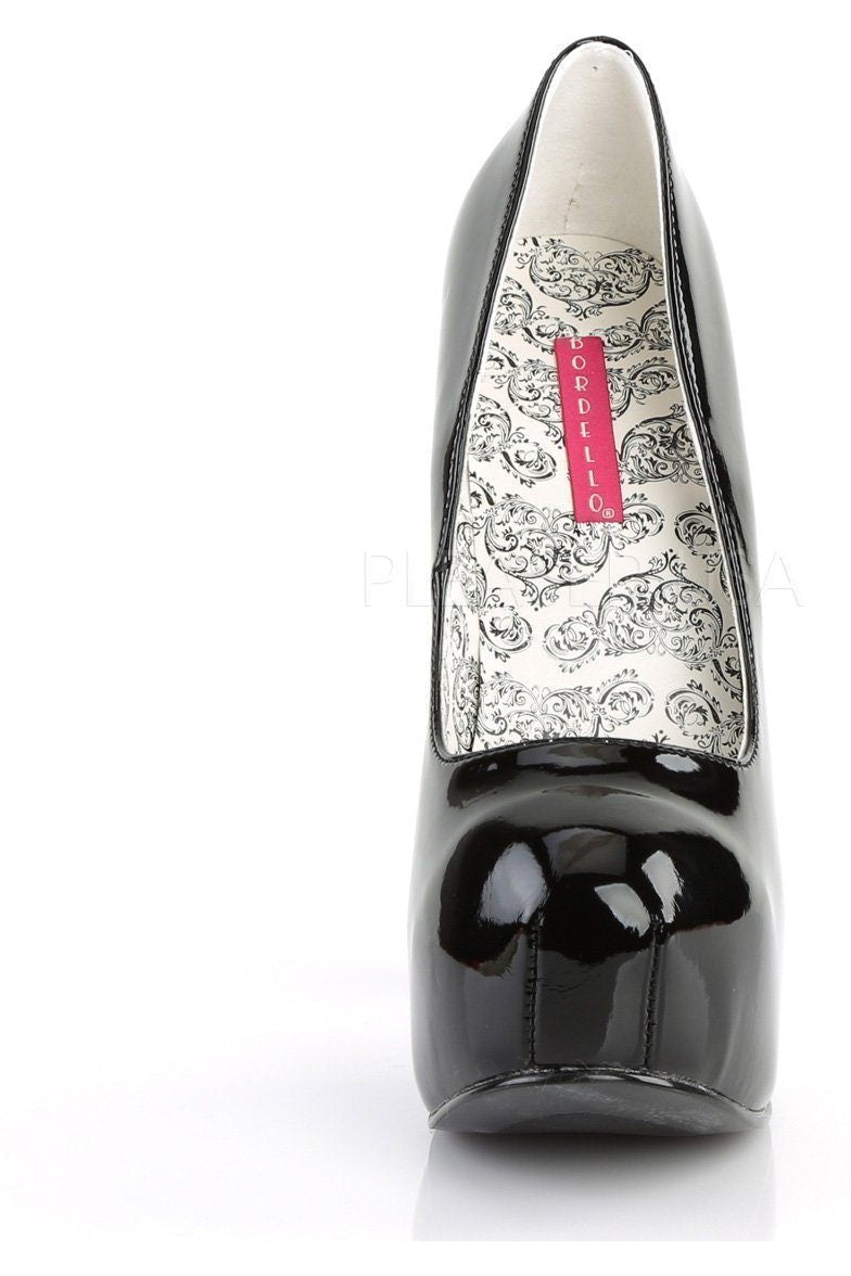 Black Patent Leather TEEZE - 06 High - Heel Platform Pump Shoes