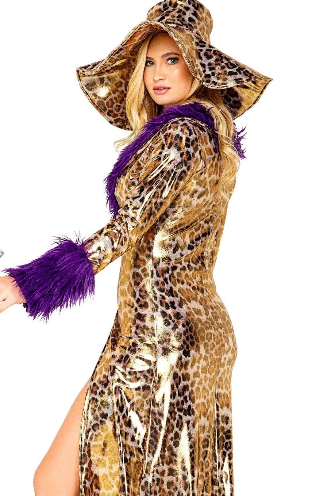 3-Piece Sweet Mama Pimp Halloween Costume Set by Roma Costumes