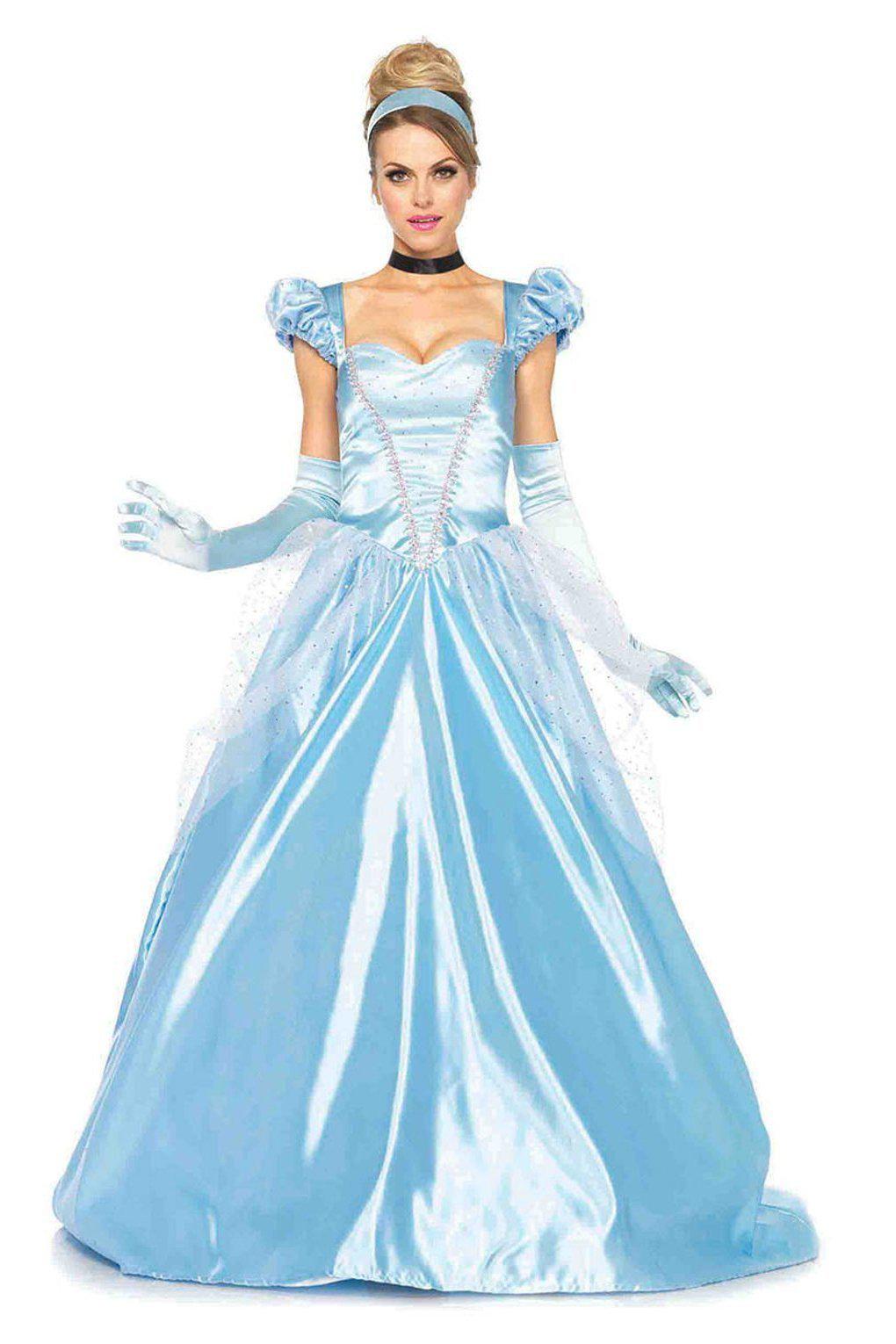 Classic Three-Piece Cinderella Costume Set for Enchanting Occasions