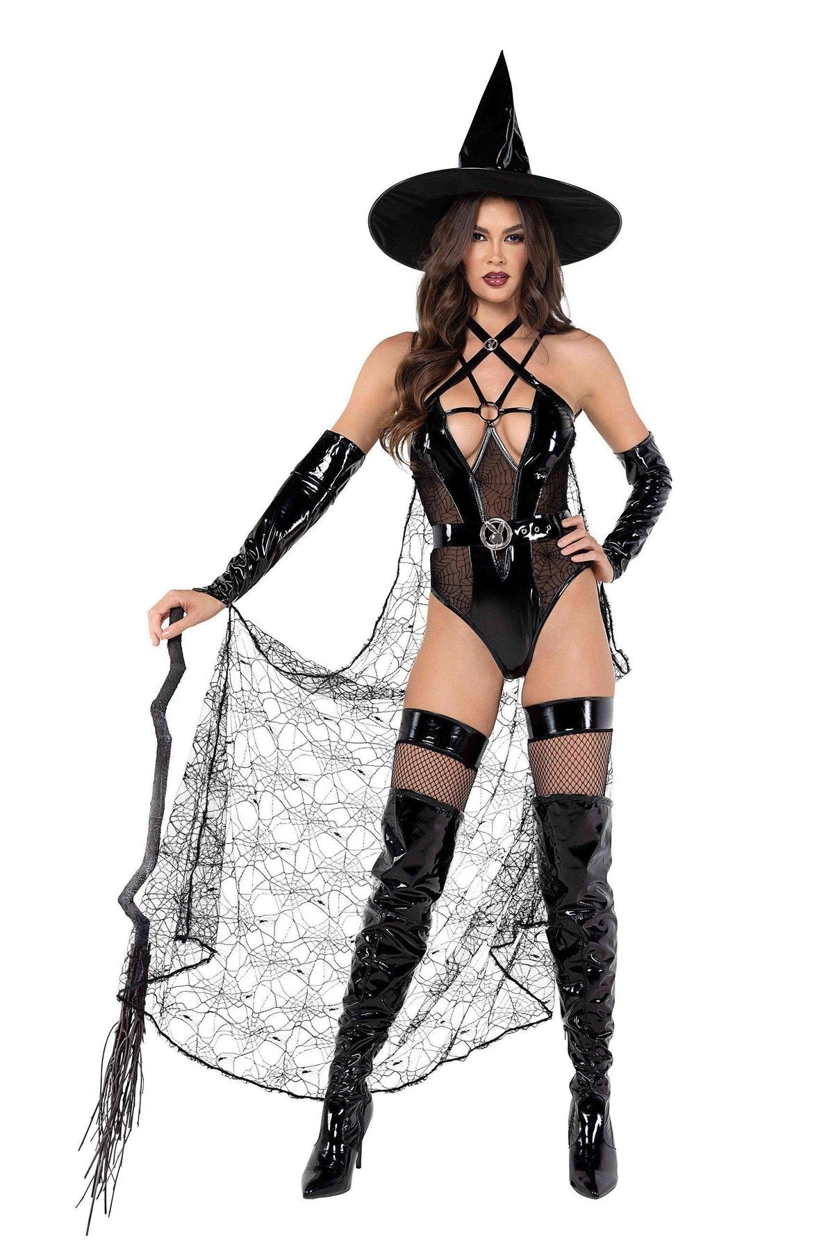 Roma Playboy Wicked Witch Costume with Unique Accessories
