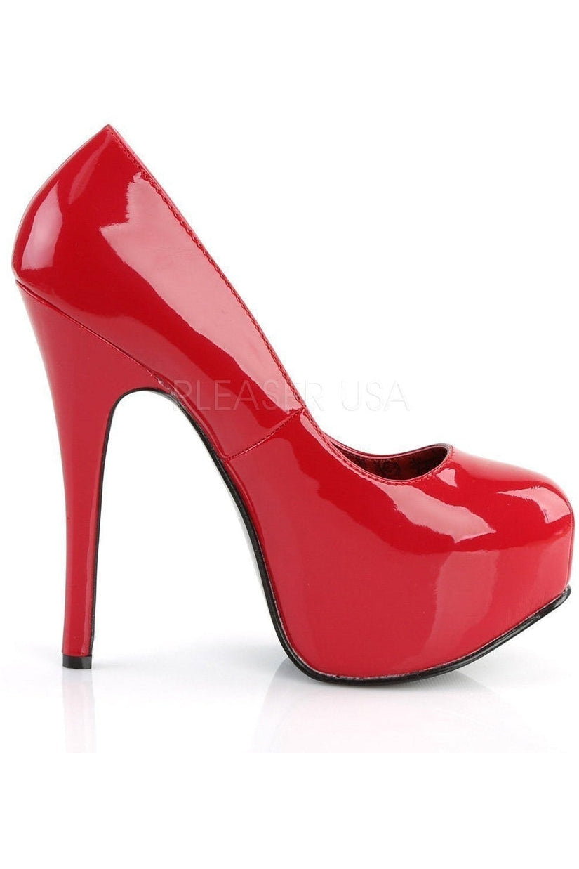 Red Patent Leather TEEZE-06 High Heel Pump Shoes
