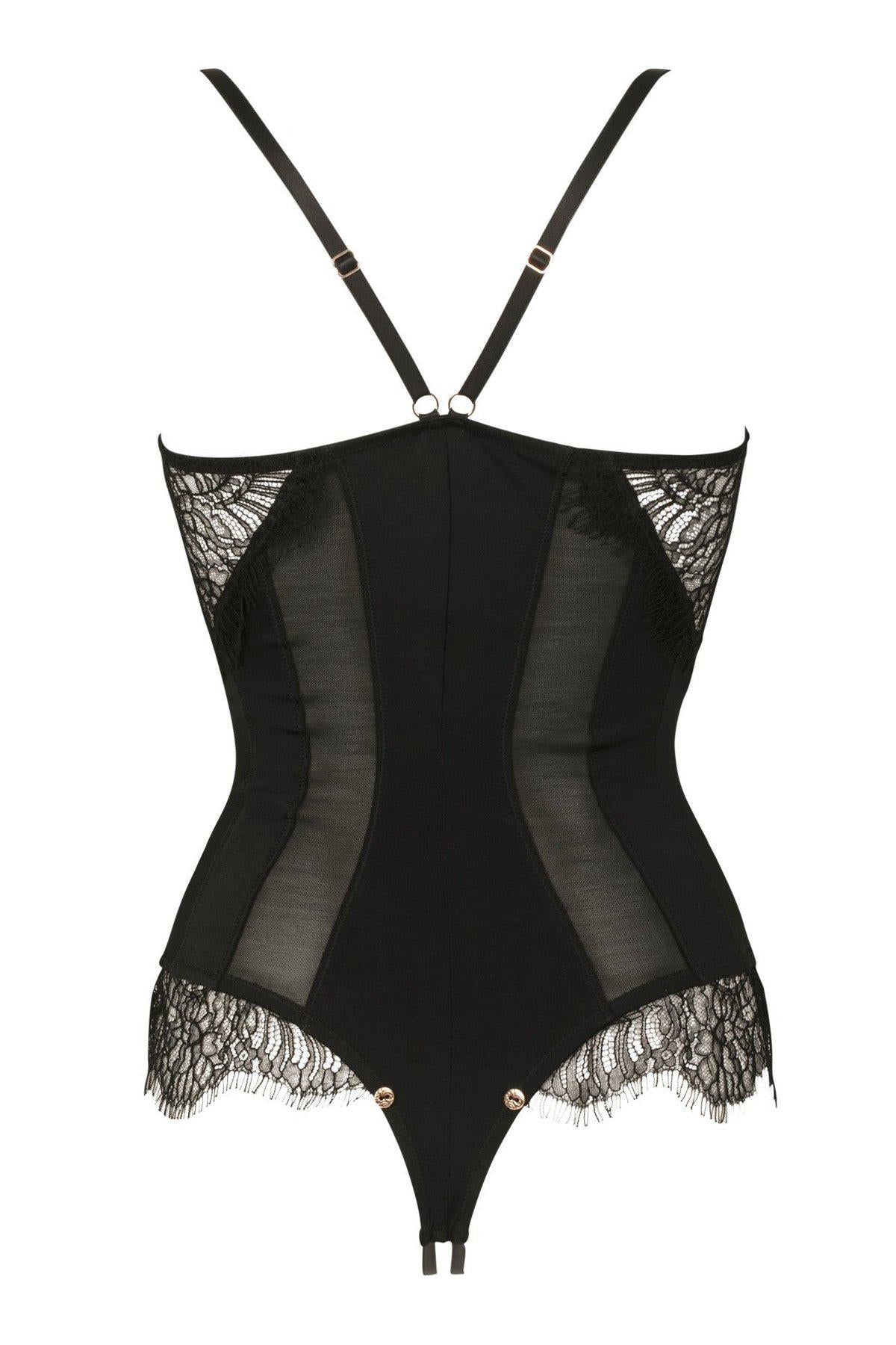 Ekaterina Fetish-style Convertible Women's Bodysuit for Fashion Enthusiasts