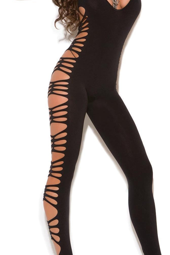 Deep V Style Women's Bodystocking Lingerie