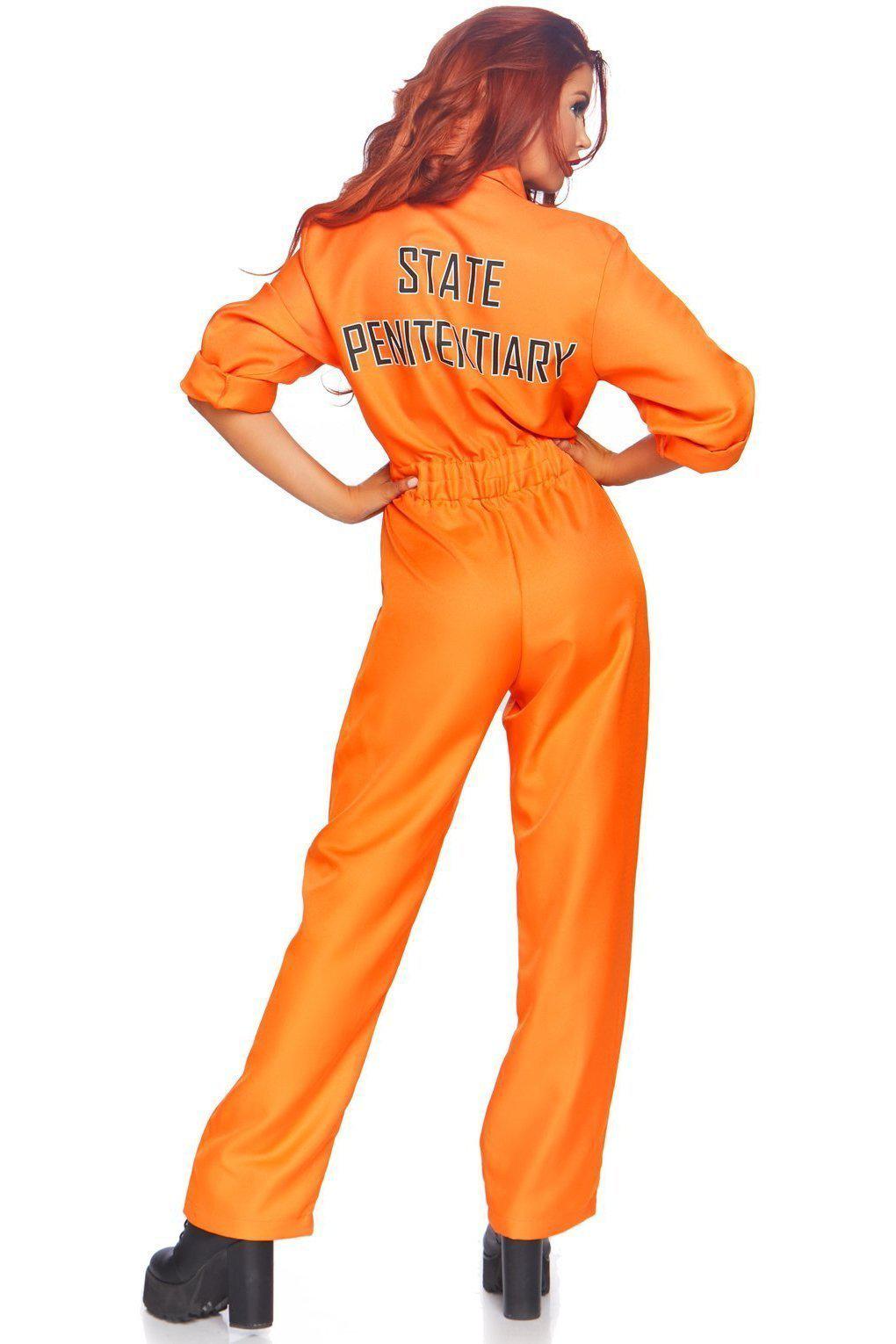 Alluring Leg Avenue Women's Sexy Prison Costume for Costume Parties