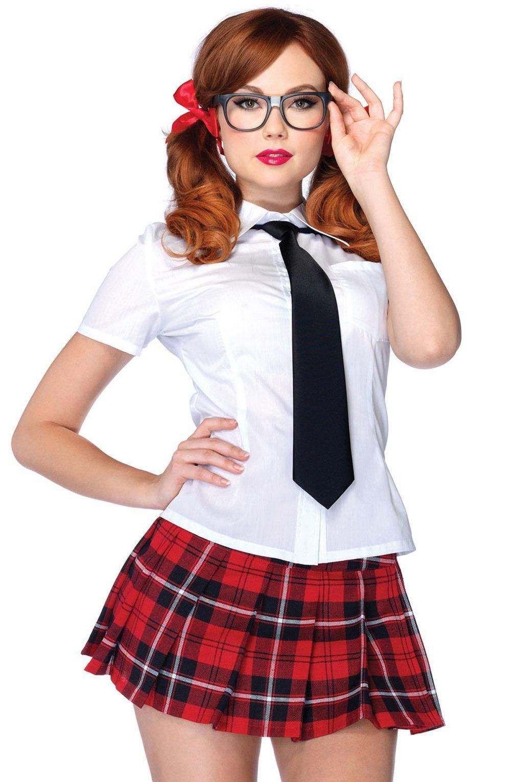 Private School Sweetheart Costume Set - Ideal for Dress - up Fun