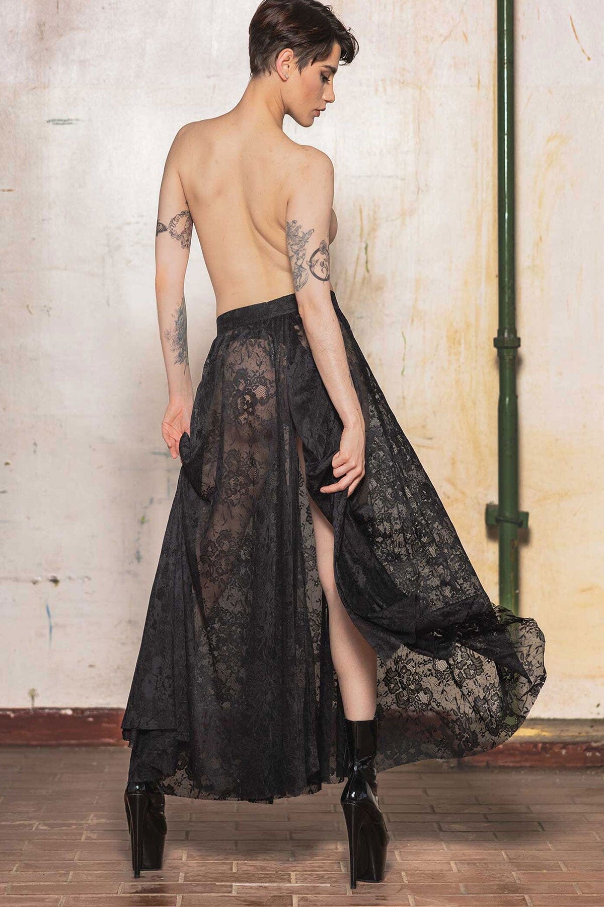 Stylish Turbulence Skirt by Patrice Catanzaro from France