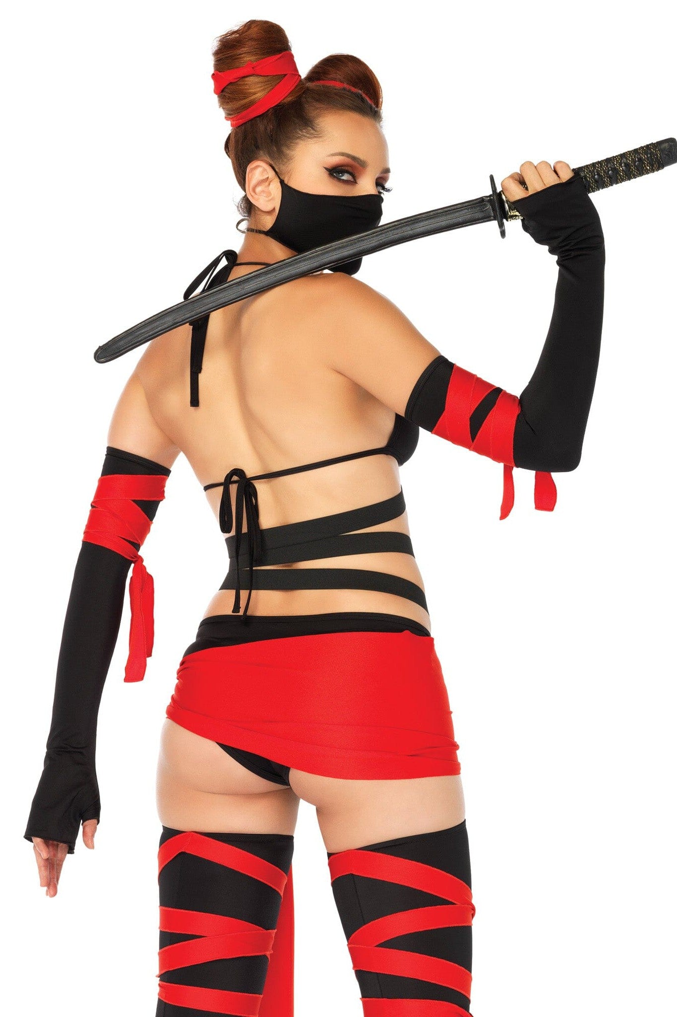 Leg Avenue Stunning 6 - Piece Killer Ninja Costume Set