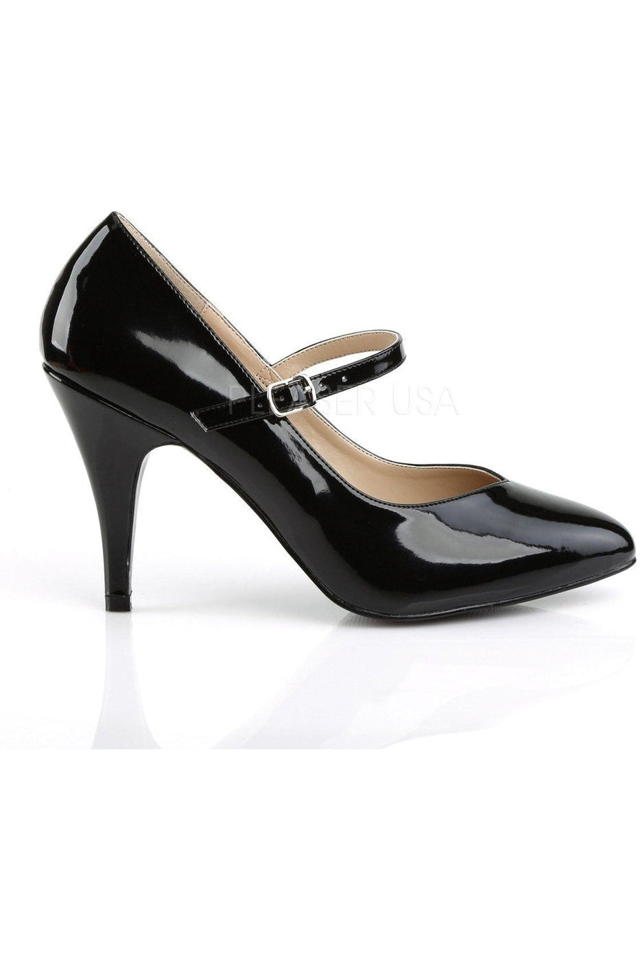 Stylish Black Patent Leather Maryjane Dream - 428 Pumps for Women