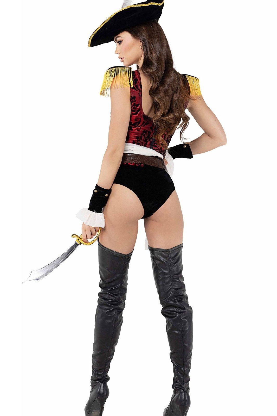 Roma Playboy High - Seas Pirate - Inspired Costume Set