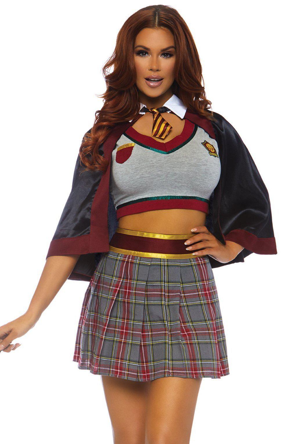 Enchanting Leg Avenue School Girl Costume Set