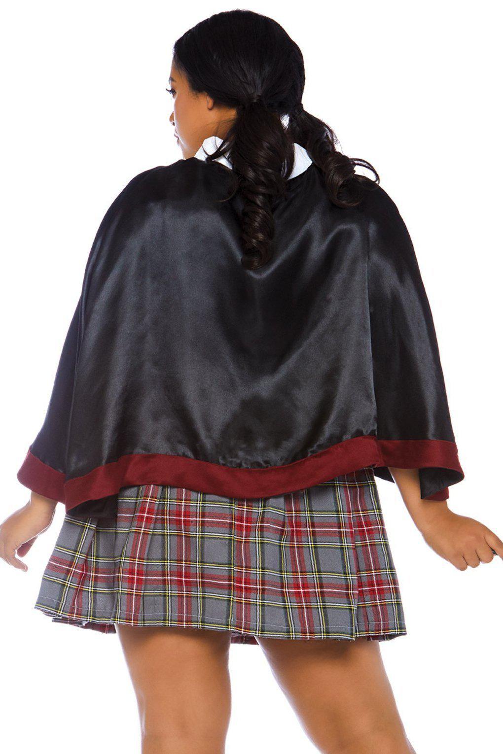 Eye - Catching Plus Size School Girl Costume by Leg Avenue