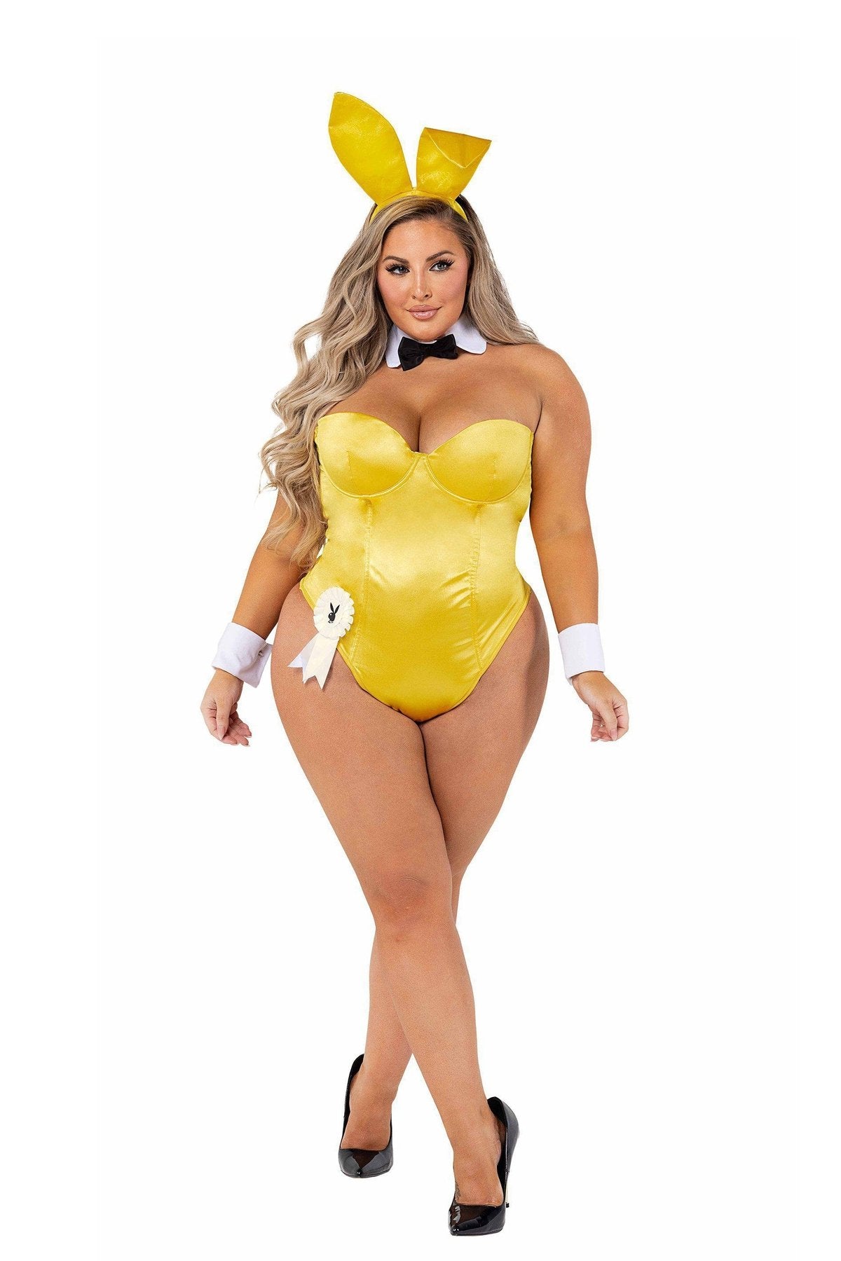 Roma Plus Size Playboy Bunny Classic Corset Costume