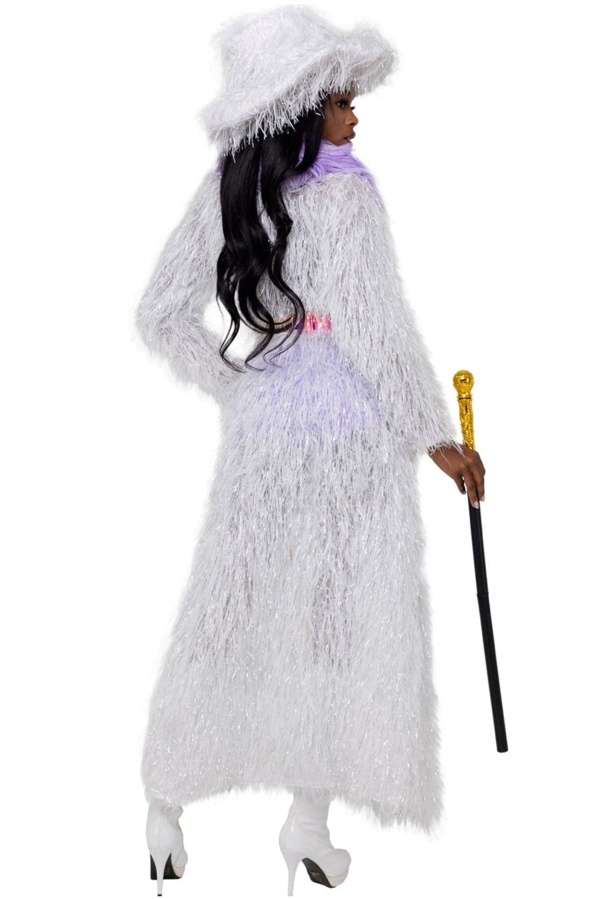 4-Piece High-Roller Lady Pimp Outfit Set