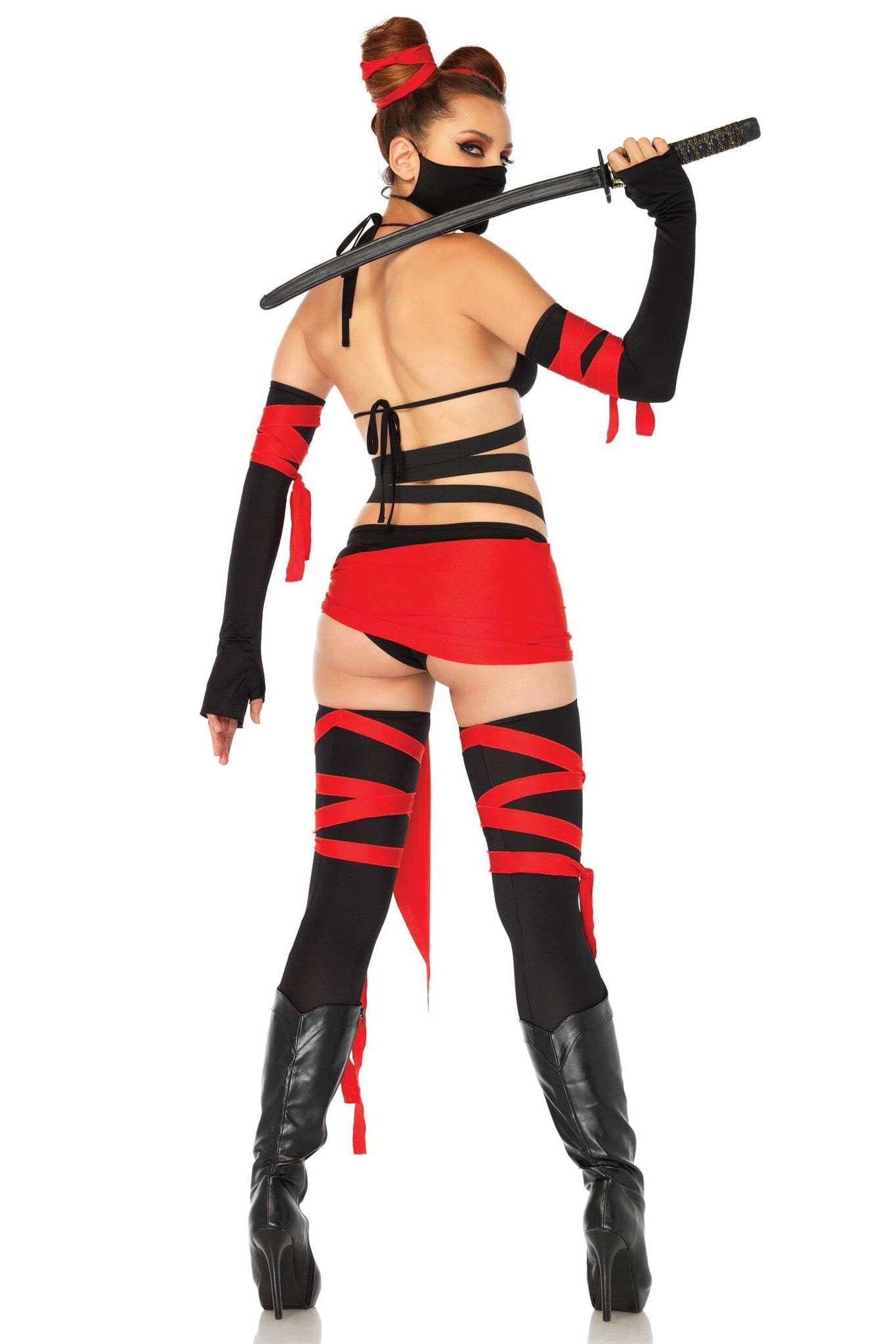 Leg Avenue Stunning 6 - Piece Killer Ninja Costume Set