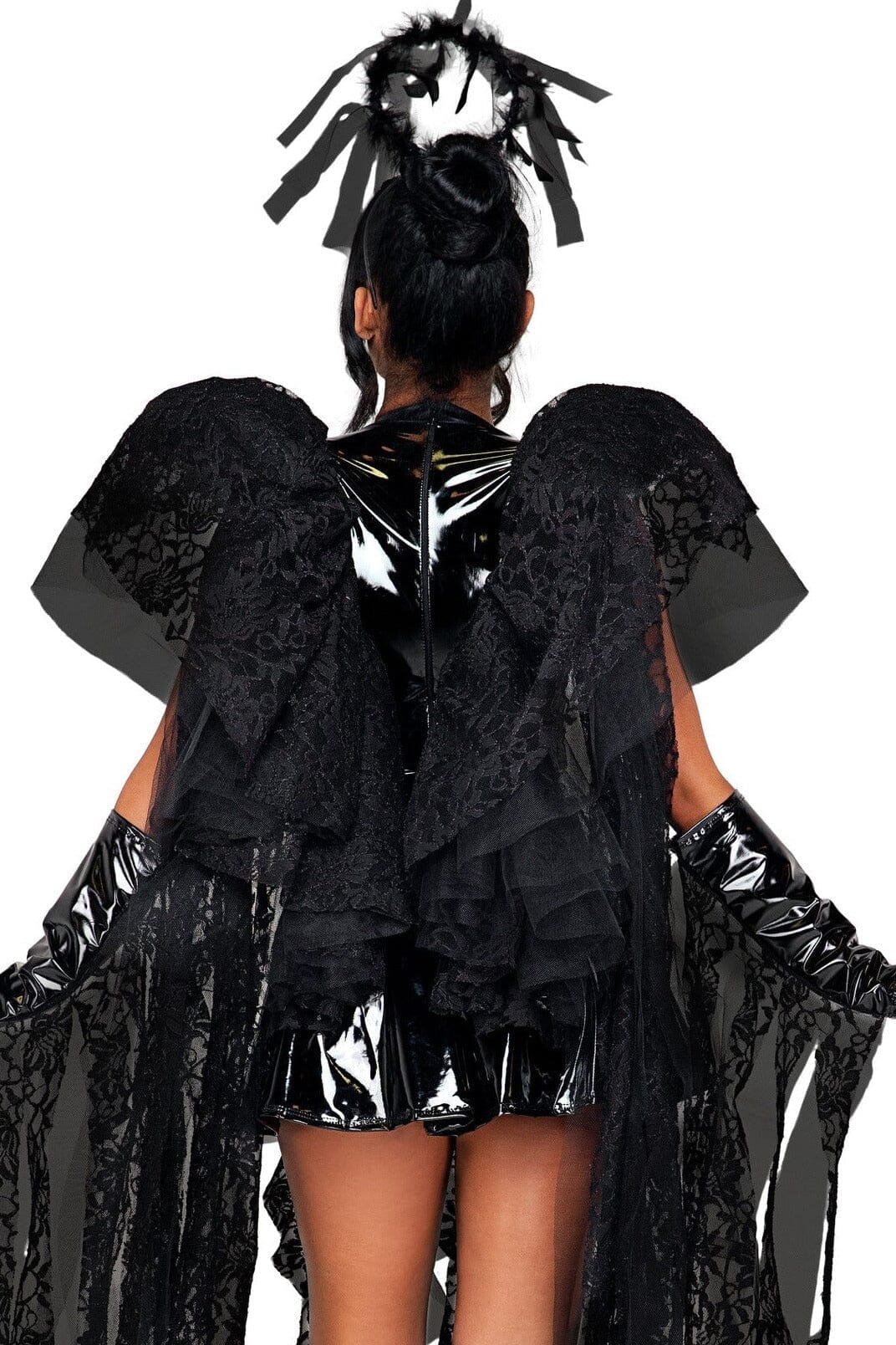 4-piece Angel of Darkness Costume Set by Roma Costumes